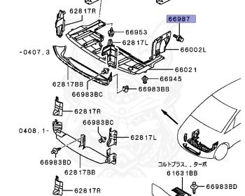 Mitsubishi - Colt Plus - Z27WG - 2011 - LTGF - 4G15