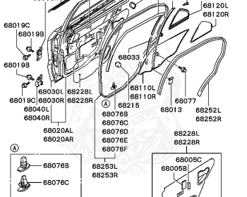 Mitsubishi - Galant VR-4 - EC5A - 2000 - SNGF3 - 6A13