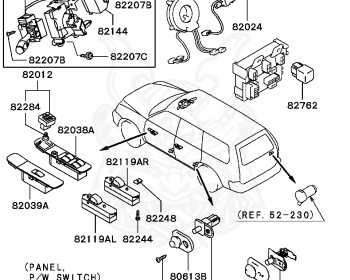 Mitsubishi - Challenger - K99W - 1996 - GYPC - 6G74