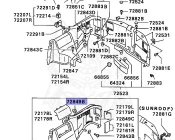 Mitsubishi - GTO - Z15A - 1994 - MJGF - 6G72