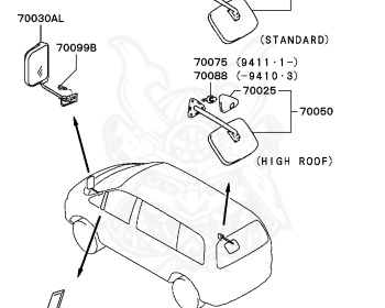 Mitsubishi - Delica - PD6W - 2005 - HSEUE5 - 6G72