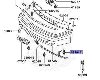 Mitsubishi - Eclipse - D22A - 1992 - MRHMLFJ - 4G63