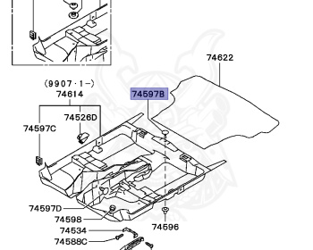 Mitsubishi - Diamante - F34A - 2001 - TRHE - 6A13