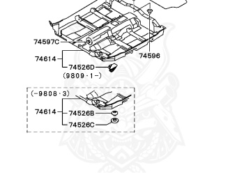 Mitsubishi - Eclipse - D38A - 1998 - BRGFLFJ - 4G63