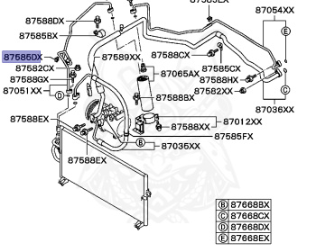 Mitsubishi - Mirage - CK2A - 1998 - SRXM2 - 4G15