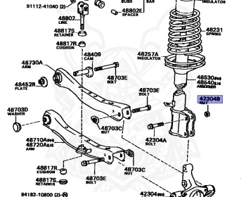 Toyota - Corolla - CE80 - 1986 - GL TYPE - 4-DOOR - Automatic - 1CL