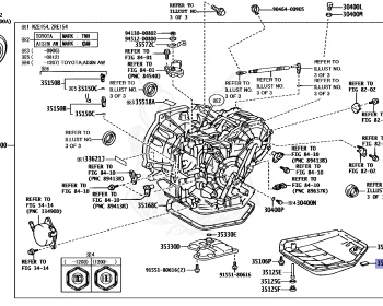 Toyota - Auris - NZE151H - 2006 - Variator - 1NZFE