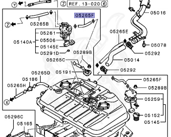 Mitsubishi - RVR - N23WG - 1993 - SNXF - 4G63
