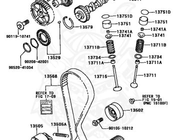 Genuine Chaser GX90 Engine OEM parts supplied from Japan - Nengun