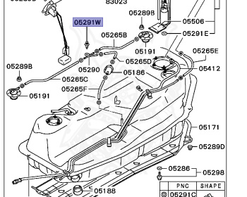 Mitsubishi - Delica - PD6W - 1995 - HSEUE5 - 6G72