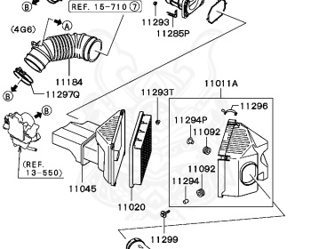 Mitsubishi - Galant - EA7A - 2002 - SRGC6 - 4G94