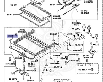 Mazda - Familia - BJEP - Apr-1998 - Right hand - RF