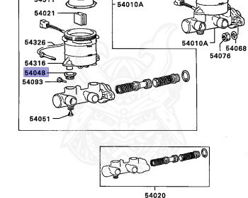 Mitsubishi - Pajero - L146G - 1990 - WMRP5 - 6G72
