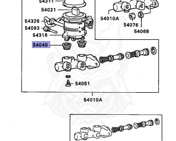 Mitsubishi - Mirage - C83A - 1988 - MNGF - 4G61