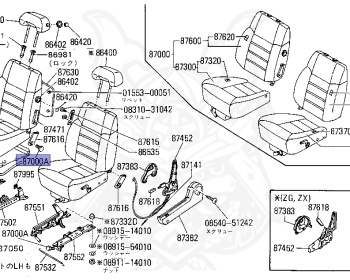 Nissan - Fairlady Z - Z31 - 1984 - ZX - MANUAL TRANSMISSION(MT) - T-bar roof (KZ#) - VG30T
