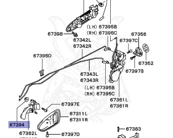 Mitsubishi - FTO - DE3A - 2000 - HYXM4 - 6A12