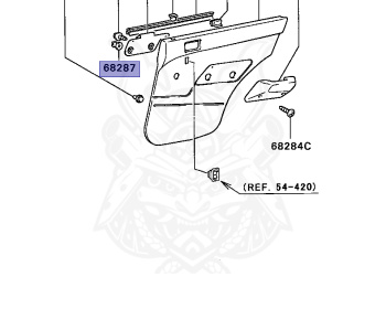 Mitsubishi - Lancer - C62A - 1990 - SNHE2 - 4G15