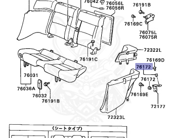 Mitsubishi - Starion - A182A - 1985 - MNJ - G63B