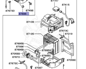 Mitsubishi - Pajero - V46WG - 1996 - RXF1 - 4M40