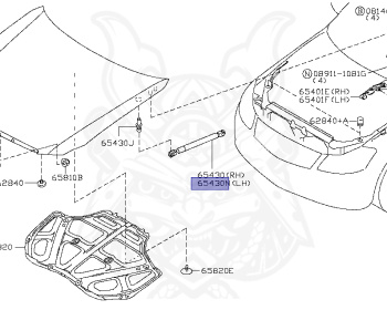 Nissan - Fuga - Y50 - 2007 - 450GT/SP - SEDAN(S) - 2WHEEL DRIVE HICAS(2WD/HI) - AUTOMATIC TRANSMISSION(AT) - VK45DE