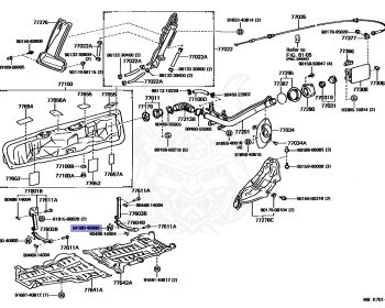 Toyota - MR2 - AW11 - 1987 - G TYPE - COUPE - Manual - 4AGELU