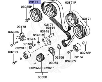 Mitsubishi - Pajero Evolution - V55W - 1994 - GNXH - 6G74