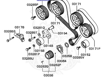 Mitsubishi - Diamante - F36A - 1999 - TYGH - 6G72