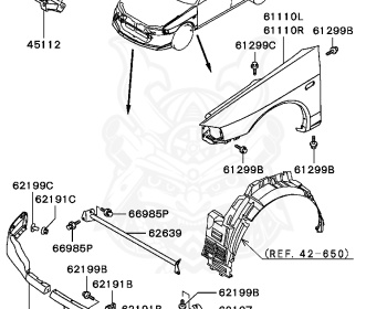 Mitsubishi - Lancer Evolution IV - CN9A - 1996 - SNDF - 4G63