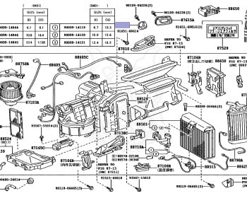 Genuine Soarer 4.0GT-L UZZ31 Interior OEM parts supplied from