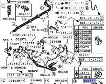 Mitsubishi - Mirage - CC3A - 1991 - MNUD - 4G91