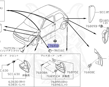 Nissan - March - K11 - 1992 - A Sharp - 3 DOOR HATCHBACK(3HB) - 2 WHEEL DRIVE(2WD) - AUTOMATIC.CVT(AT.CVT) - CG13DE