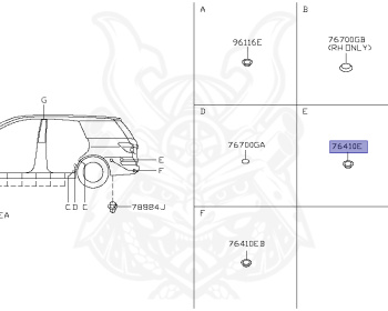 Nissan - AD Van - VY12 - 2007 - DELUXE TYPE - VAN(V) - 2 WHEEL DRIVE(2WD) - 4 SPEED AUTO TRANS(4AT) - CR12DE