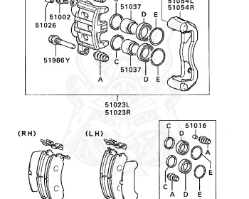 Mitsubishi - Galant - E33A - 1987 - SRGM - 4G63