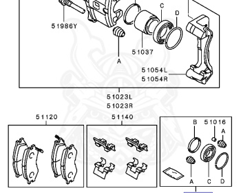 Mitsubishi - Libero - CD5W - 1992 - LRGF - 4G93