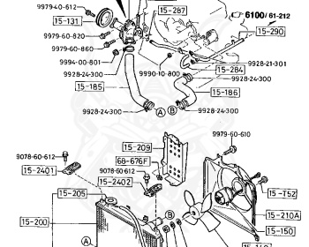Mazda - Laser - BF5SF - Jan-1986 - Right hand - E5