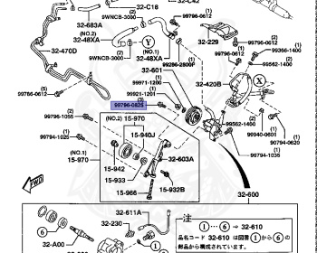 Mazda - Lantis - CBAEP - Jun-1995 - Right hand - KF-ZE