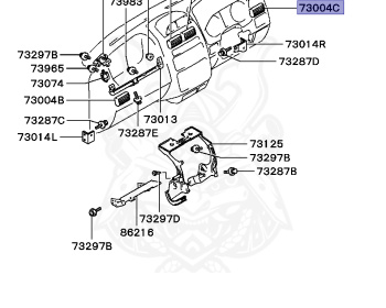 Mitsubishi - Pajero Mini - H56A - 1996 - MNHF - 4A30