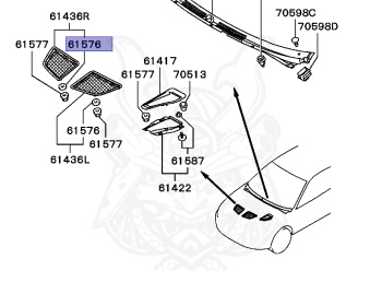 Mitsubishi - Lancer Evolution VI - CP9A - 1995 - SNGF2 - 4G63
