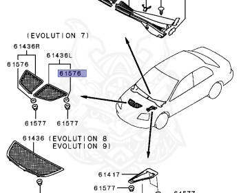 Mitsubishi - Lancer Evolution IX - CT9A - 2008 - SJGFZ - 4G63