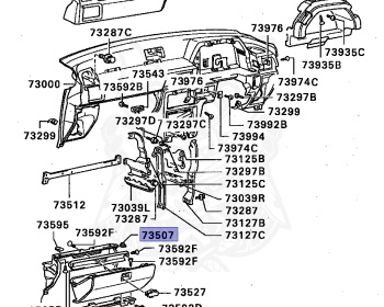 Mitsubishi - Lancer - C62A - 1989 - LKHG - 4G15