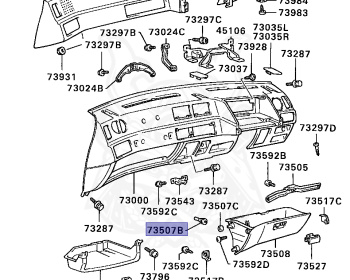 Mitsubishi - Lancer - C11V - 1991 - LFMP - G13B