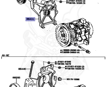 Toyota - Corolla - AE104G - 2000 - L TOURING TYPE - WAGON - Manual - 4AFE