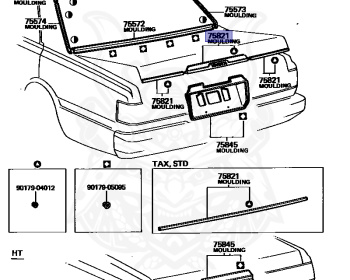 Toyota - Crown - LS110 - 1979 - DLX TYPE - 4-DOOR - Automatic - L
