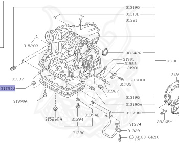 Nissan - Teana - J31 - 2005 - JK - SEDAN(S) - 2 WHEEL DRIVE(2WD) - AUTOMATIC TRANSMISSION(AT) - VQ23DE