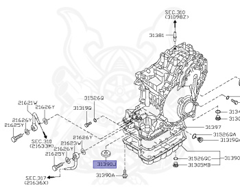 Nissan - Murano - Z50 - 2005 - 350XVFOUR grade - WAGON(W) - 4 WHEEL DRIVE(4WD) - MCVT(MCVT) - VQ35DE