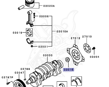 Mitsubishi - Airtrek - CU4W - 2001 - LRMCZ - 4G64