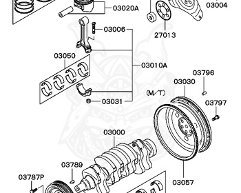 Mitsubishi - Chariot - N33W - 1993 - HLRHE - 4G63