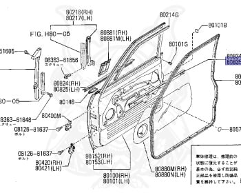 Genuine Safari Y60 Exterior OEM parts supplied from Japan - Nengun