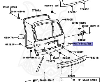 Toyota - Fun Cargo - NCP20 - 2005 - J TYPE - 2NZFE