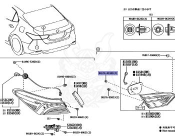 Toyota - Camry - AXVH70 - 2019 - WS TYPE/WS E-FOUR TYPE - 4-DOOR - Variator - A25AFXS
